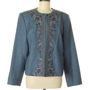 Oscar by Oscar De La Renta Wool Blazer 14 EUC